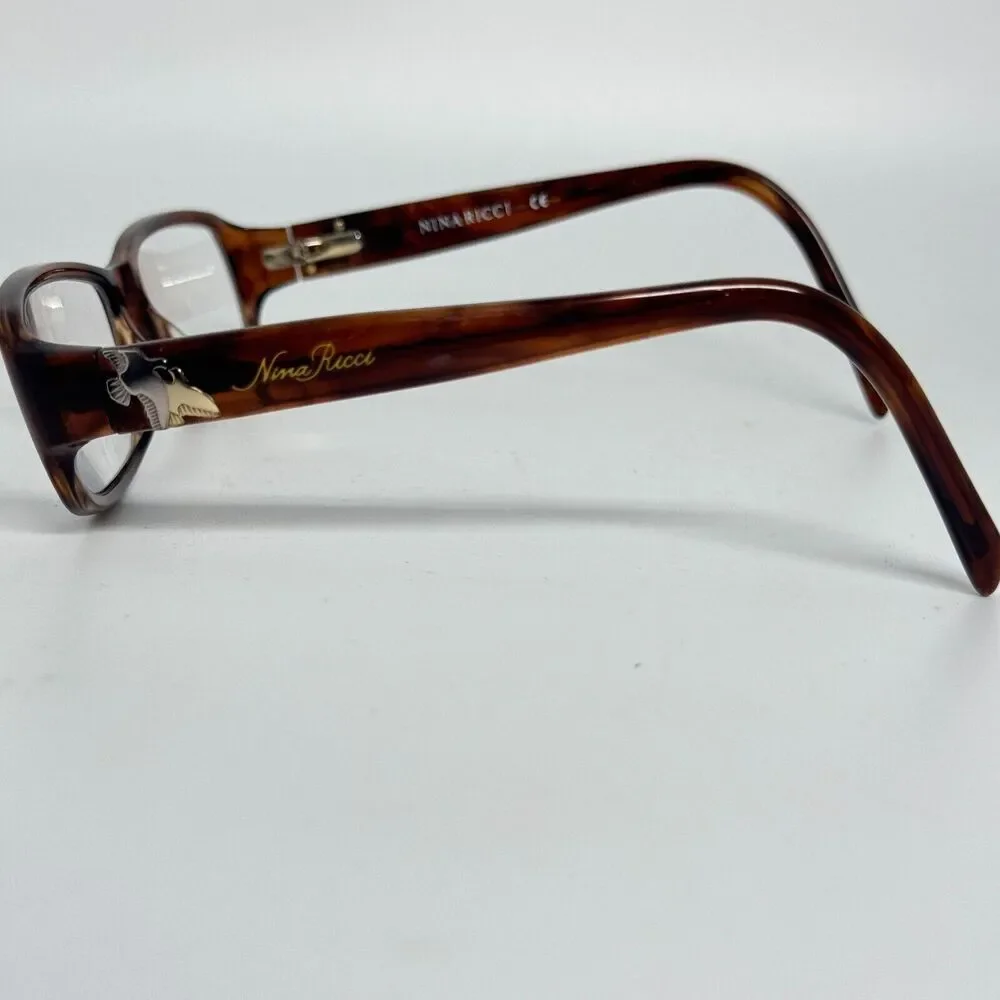 Nina Ricci Eyeglasses‎ France Frame NR2567-C02 Brown 53-16-135 H15748